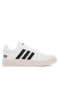 Adidas - adidas Sneakersy Hoops 3.0 Low Classic Vintage Shoes GY5434 Biały. Kolor: biały. Materiał: skóra