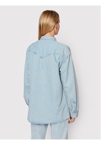Levi's® Koszula jeansowa Dorsey Western A3364-0001 Niebieski Oversize. Kolor: niebieski. Materiał: jeans, bawełna #3