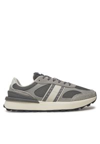 Tommy Jeans Sneakersy Technical Runner Ess EM0EM01537 Szary. Kolor: szary. Materiał: materiał