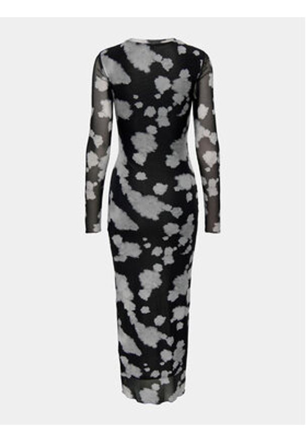 only - ONLY Sukienka codzienna 15312218 Czarny Slim Fit. Okazja: na co dzień. Kolor: czarny. Materiał: syntetyk. Typ sukienki: proste. Styl: casual