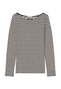 Marc O'Polo Bluzka B01 2196 52597 Czarny Regular Fit. Typ kołnierza: polo. Kolor: czarny. Materiał: bawełna