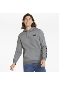Bluza sportowa męska Puma ESS+ Tape Hoodie FL. Kolor: wielokolorowy, czarny, szary