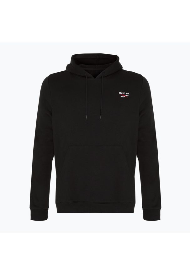 Reebok Fitness - Bluza Reebok Identity Small Logo Fleece. Kolor: czarny. Sport: fitness