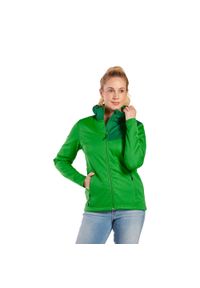 ERIMA - Kurtka damska Erima Softshell Performance. Kolor: zielony. Materiał: softshell