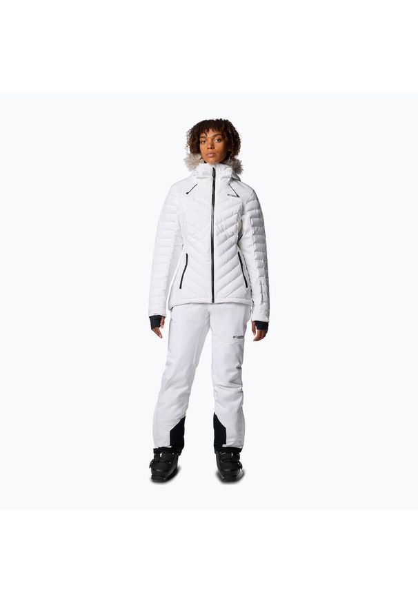 columbia - Spodnie narciarskie damskie Columbia Cirque Bowl Insulated. Kolor: biały. Sport: narciarstwo