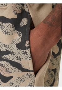 Guess Szorty sportowe Z6RD00 K9YI1 Beżowy Regular Fit. Kolor: beżowy. Materiał: bawełna. Styl: sportowy #2