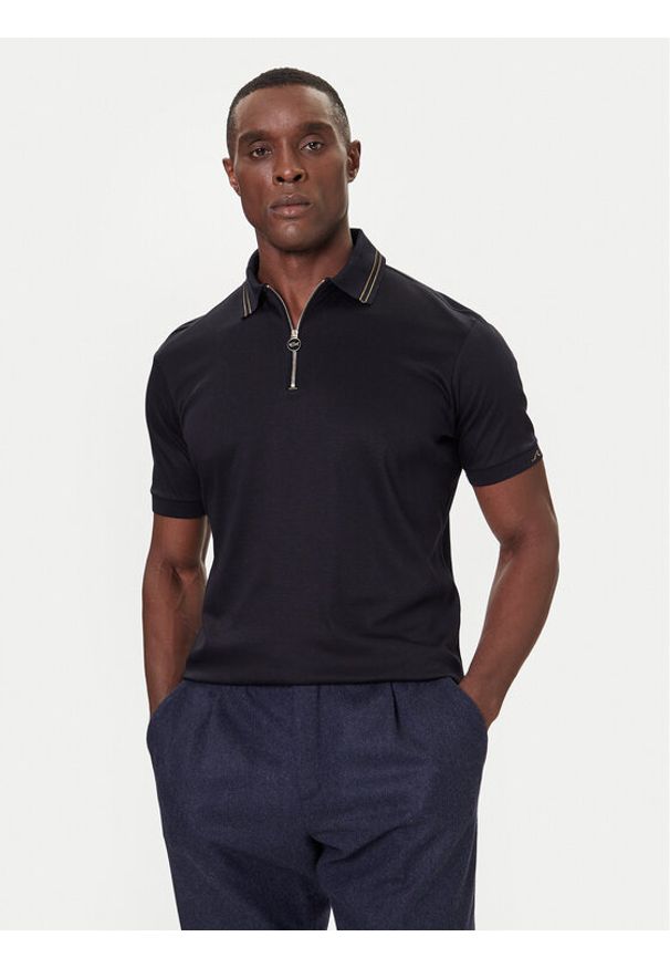 PAUL & SHARK - Paul&Shark Polo 15311737 Granatowy Regular Fit. Typ kołnierza: polo. Kolor: niebieski. Materiał: bawełna