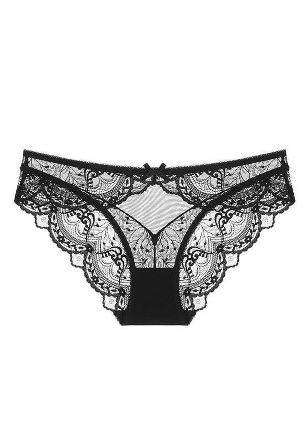 Intica - Figi koronkowe na co dzień i na wyjątkowe okazje Dubica. Kolor: czarny. Materiał: koronka. Wzór: koronka