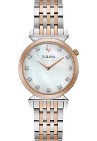 Zegarek Bulova Zegarek damski Bulova 98P192 srebrny. Kolor: srebrny #1