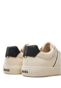 BOSS - Boss Sneakersy Aiden 50522833 Beżowy. Kolor: beżowy. Materiał: skóra #6