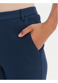 Patrizia Pepe Spodnie materiałowe 8P082/ A715 Niebieski Slim Fit. Kolor: niebieski. Materiał: wiskoza #3