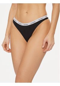 Calvin Klein Underwear Komplet 3 par stringów 000QD5209E Kolorowy. Materiał: bawełna. Wzór: kolorowy #5