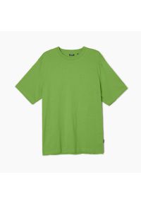 Cropp - Koszulka comfort - Zielony. Kolor: zielony