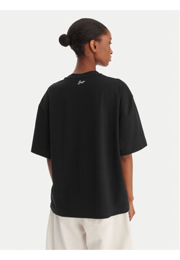 BOSS T-Shirt Eboys 50556978 Czarny Regular Fit. Kolor: czarny. Materiał: bawełna