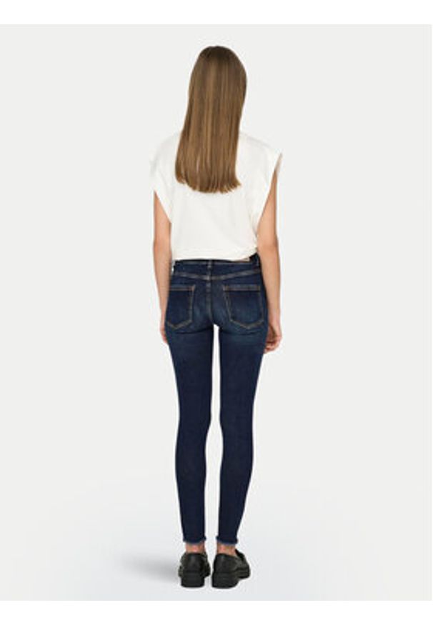 only - ONLY Jeansy Blush 15326910 Granatowy Skinny Fit. Kolor: niebieski
