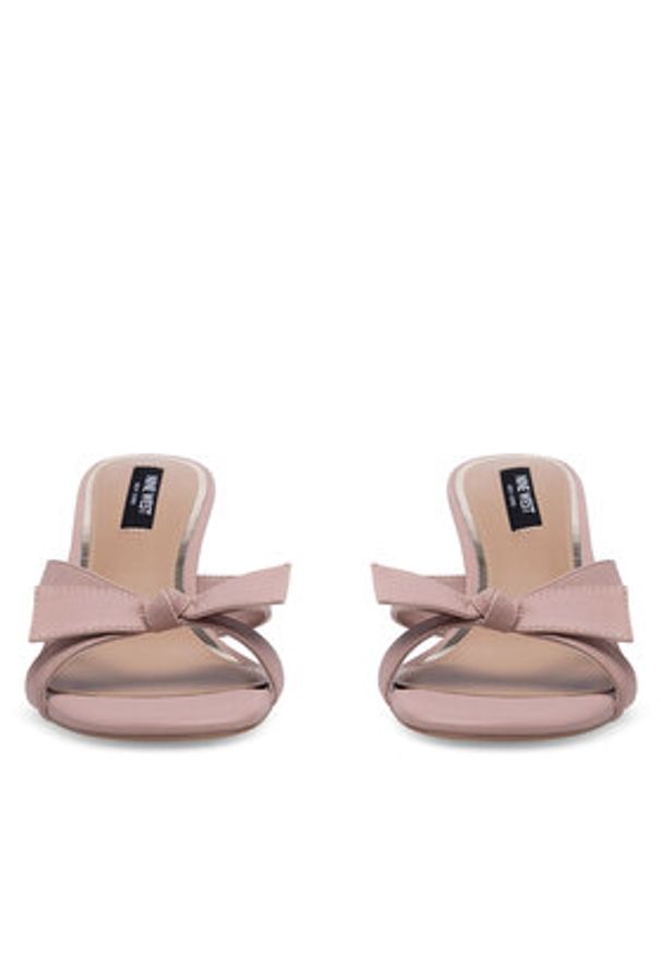 Nine West Klapki WFA2668-1 Różowy. Kolor: różowy. Materiał: syntetyk