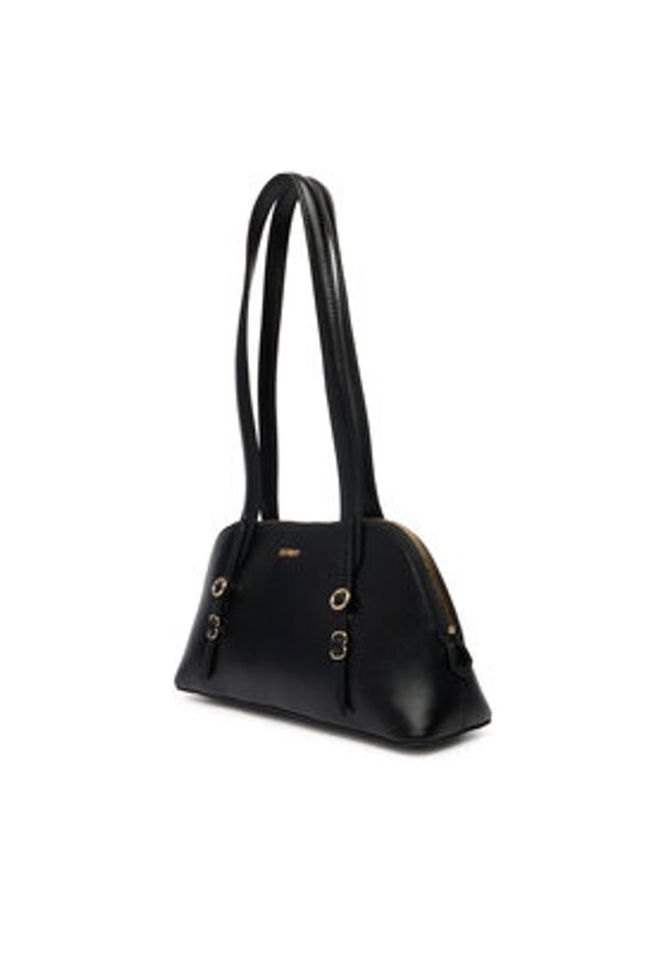 Hugo - HUGO Torebka Syndra 50563026 Czarny. Kolor: czarny. Materiał: skórzane