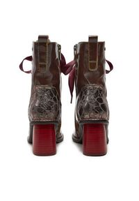 Laura Vita Botki Evcao 311 Brązowy. Kolor: brązowy. Materiał: skóra #2