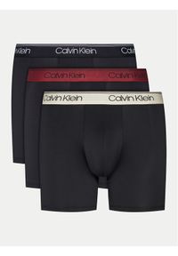 Calvin Klein Underwear Komplet 3 par bokserek 000NB2570A Czarny. Kolor: czarny. Materiał: syntetyk