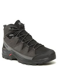 salomon - Salomon Trekkingi Quest Rove GORE-TEX L47181300 Czarny. Kolor: czarny. Materiał: skóra, zamsz. Technologia: Gore-Tex. Sport: turystyka piesza #5