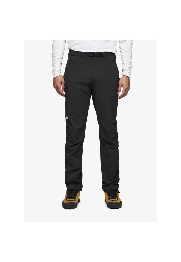 Spodnie męskie Black Diamond Alpine Pants. Kolor: czarny