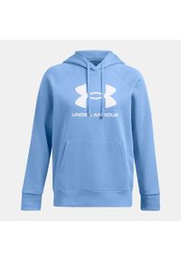 Bluza damska Under Armour Rival Fleece Big Logo Hoody. Kolor: niebieski