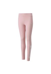 Puma - Legginsy Dla Dziewczynki Alpha. Kolor: różowy