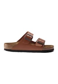 Klapki Birkenstock Arizona Bs M 1019019 brązowe. Zapięcie: sprzączka. Kolor: brązowy. Materiał: skóra, syntetyk, materiał #7