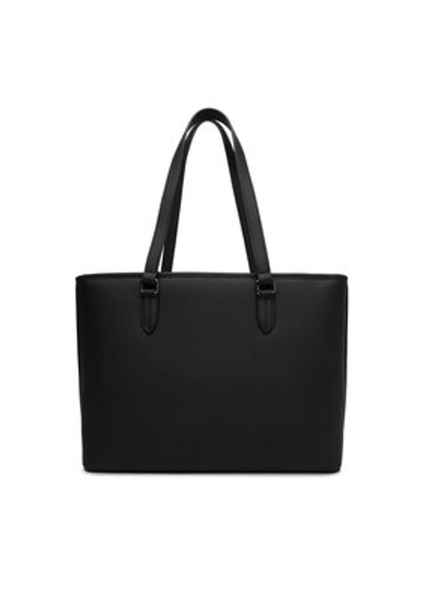 Love Moschino - LOVE MOSCHINO Torebka JC4190PP0NKD000B Czarny. Kolor: czarny. Materiał: skórzane