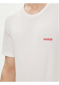 Hugo Komplet 3 t-shirtów 50493972 Biały Regular Fit. Kolor: biały. Materiał: bawełna #7
