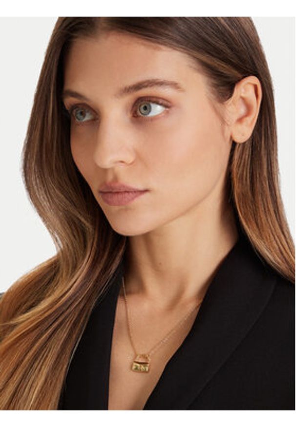 Coach Naszyjnik 37527580 Złoty. Materiał: metalowe. Kolor: złoty