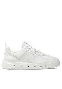 ecco - ECCO Sneakersy Street 720 M GORE-TEX 52081401007 Biały. Kolor: biały. Materiał: skóra. Technologia: Gore-Tex #1