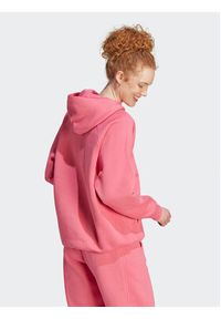 Adidas - adidas Bluza ALL SZN Fleece IM0321 Różowy Loose Fit. Kolor: różowy. Materiał: bawełna #4