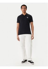 Karl Lagerfeld - KARL LAGERFELD Polo 745710 562224 Granatowy Regular Fit. Typ kołnierza: polo. Kolor: niebieski. Materiał: bawełna #3