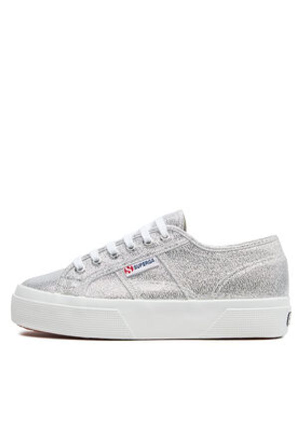 Superga Tenisówki 2740 Szary. Kolor: szary. Materiał: skóra