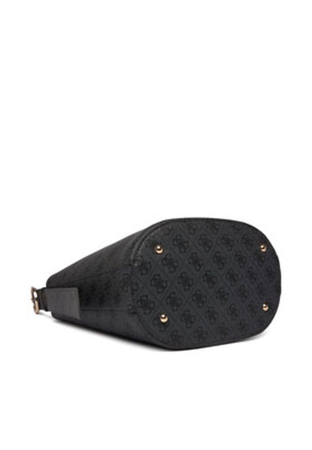 Guess Torebka Meridian II HWSG69 74040 Szary. Kolor: szary. Materiał: skórzane