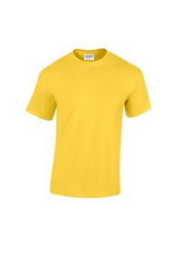 GILDAN - Ciężka Bawełniana Koszulka Unisex Dla Dorosłych. Kolor: niebieski. Materiał: bawełna. Sport: turystyka piesza #1