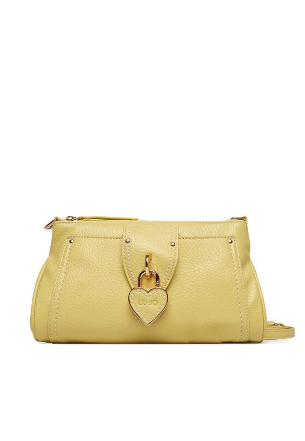 Liu Jo Torebka AA6064 E1109 Żółty. Kolor: żółty. Materiał: skórzane