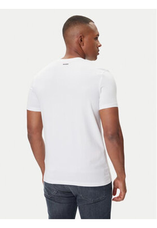 Hugo Komplet 2 t-shirtów V 50325417 Biały Slim Fit. Kolor: biały. Materiał: bawełna
