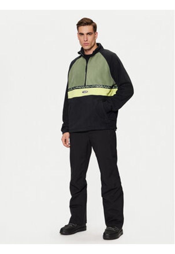 Quiksilver Polar Champagne Powder EQYFT04978 Czarny Regular Fit. Kolor: czarny. Materiał: syntetyk
