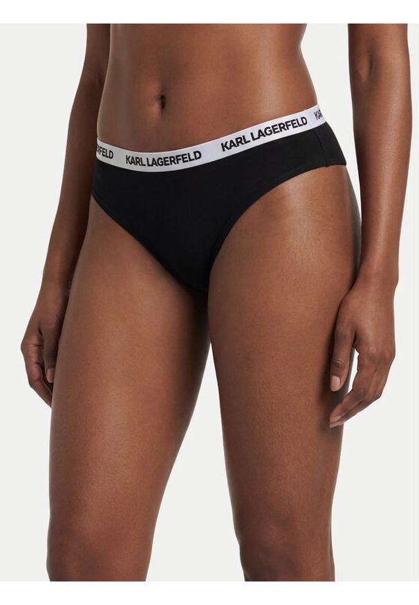 Karl Lagerfeld - KARL LAGERFELD Komplet stringów B1W47031 Kolorowy. Materiał: bawełna. Wzór: kolorowy