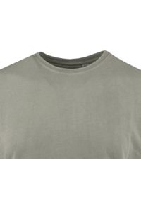 Męski T-Shirt -Brave Soul- Delikatny Efekt Sprania Tkaniny - Szałwiowy. Okazja: na co dzień. Materiał: bawełna. Sezon: lato, wiosna. Styl: casual #6