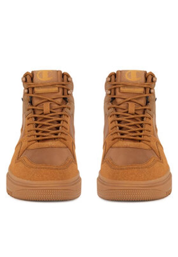 Champion Sneakersy RD18 UTILITY WP MID S22298-MS502 Brązowy. Kolor: brązowy. Materiał: materiał
