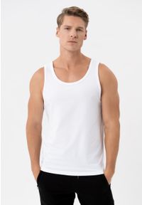 Volcano - Koszulka bez rękawów T-STRONG. Materiał: prążkowany, materiał. Długość rękawa: bez rękawów. Długość: długie. Styl: klasyczny #1