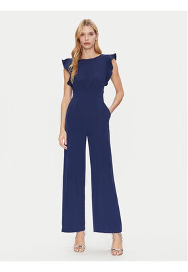 Rinascimento Kombinezon CFC0122552003 Granatowy Regular Fit. Kolor: niebieski. Materiał: syntetyk