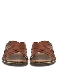 Rieker Klapki CEO-21082-24 Brązowy. Kolor: brązowy. Materiał: skóra #6