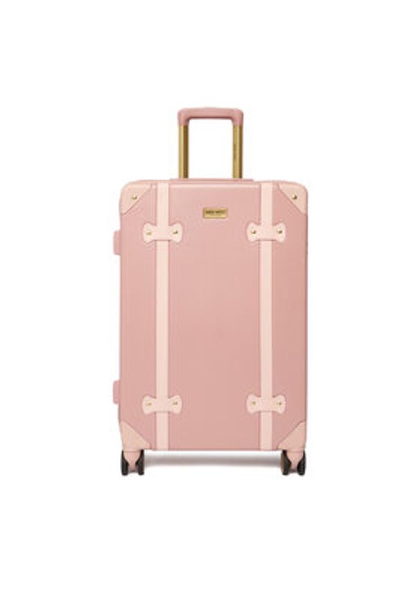 Nine West Walizka średnia CEO-NW-M-007-09 PINK Różowy. Kolor: różowy