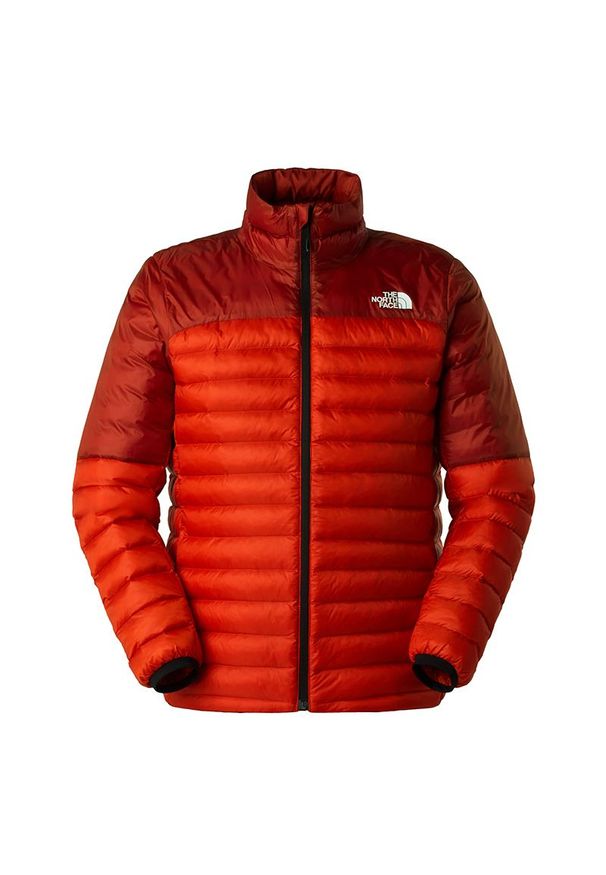 Kurtka męska The North Face Terra Peak 0A88U2JY01 - czerwona. Okazja: na co dzień. Kolor: czerwony. Materiał: materiał, syntetyk, puch, nylon. Sezon: jesień, zima. Styl: casual