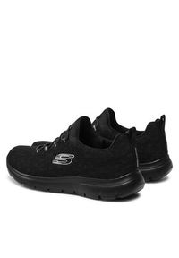skechers - Skechers Sneakersy Leopard Spot 149037/BBK Czarny. Kolor: czarny. Materiał: materiał #3