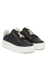 Patrizia Pepe Sneakersy PPJ306 31 Czarny. Kolor: czarny. Materiał: skóra #3